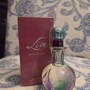 2005 Jennifer Lopez Live Eau de Parfum — Purple Green Ombre Bottle -50 ml